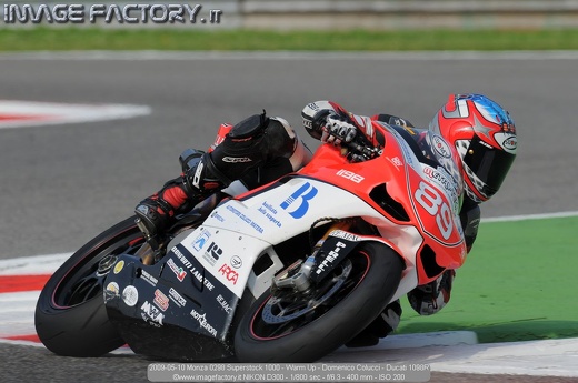 2009-05-10 Monza 0298 Superstock 1000 - Warm Up - Domenico Colucci - Ducati 1098R